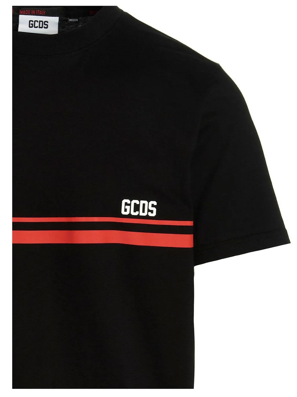 Gcds Logo Printed Crewneck T-Shirt