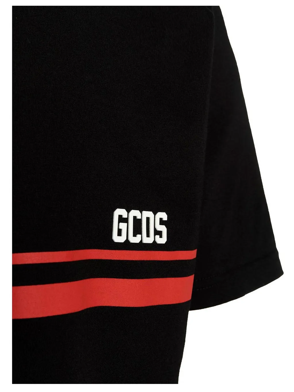 Gcds Logo Printed Crewneck T-Shirt