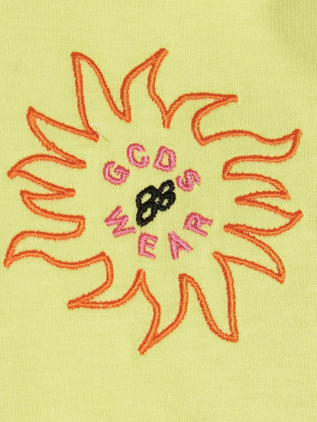 Gcds Surfing Weirdo Printed Crewneck T-Shirt