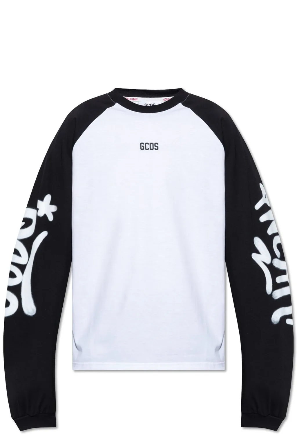 Gcds Logo Printed Long-Sleeved T-Shirt