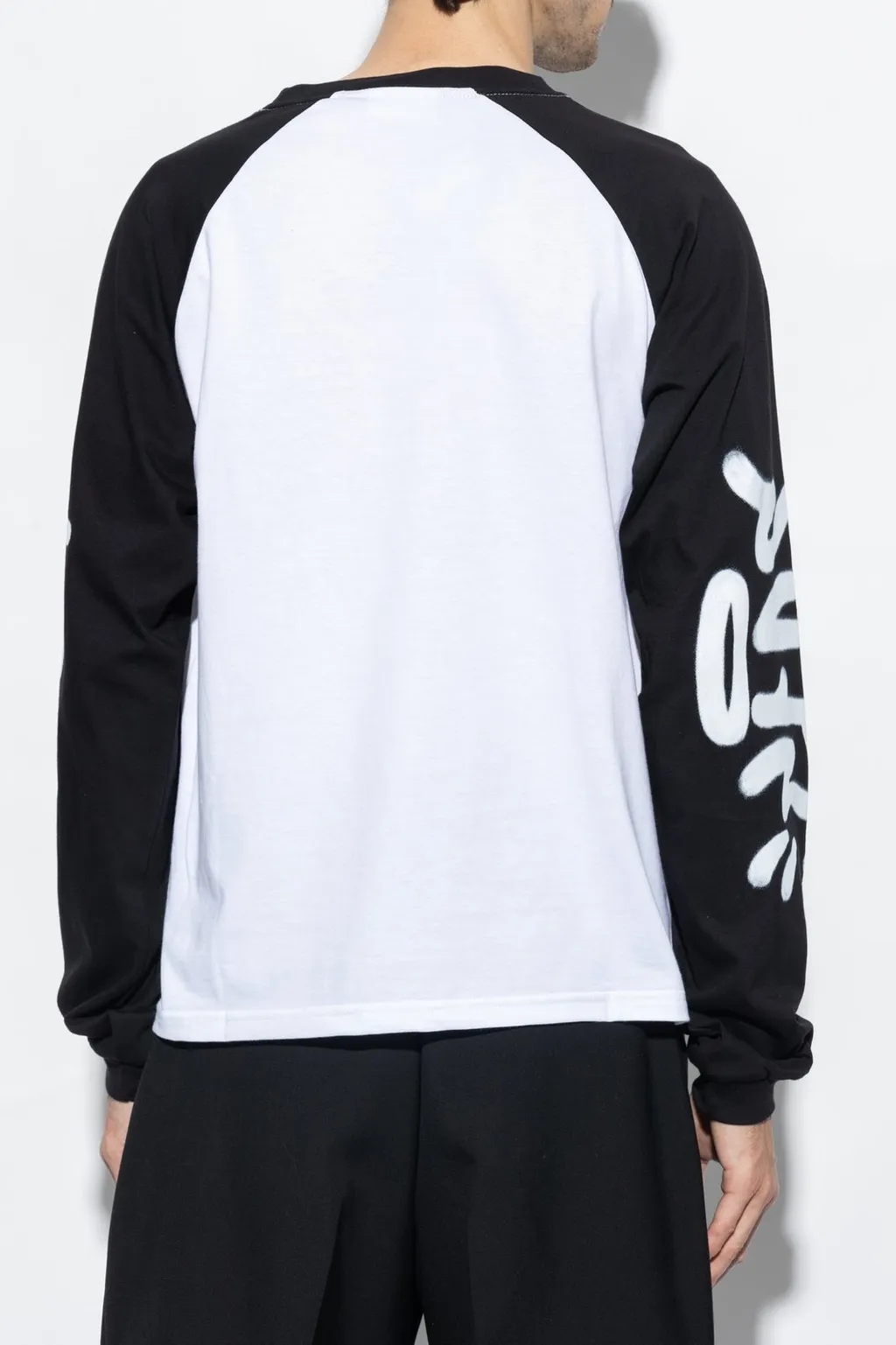 Gcds Logo Printed Long-Sleeved T-Shirt