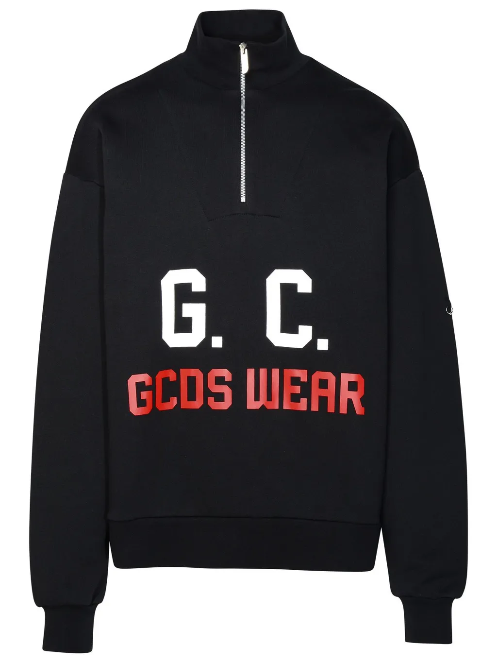 Gcds Logo-Printed Straight Hem Sweatshirt