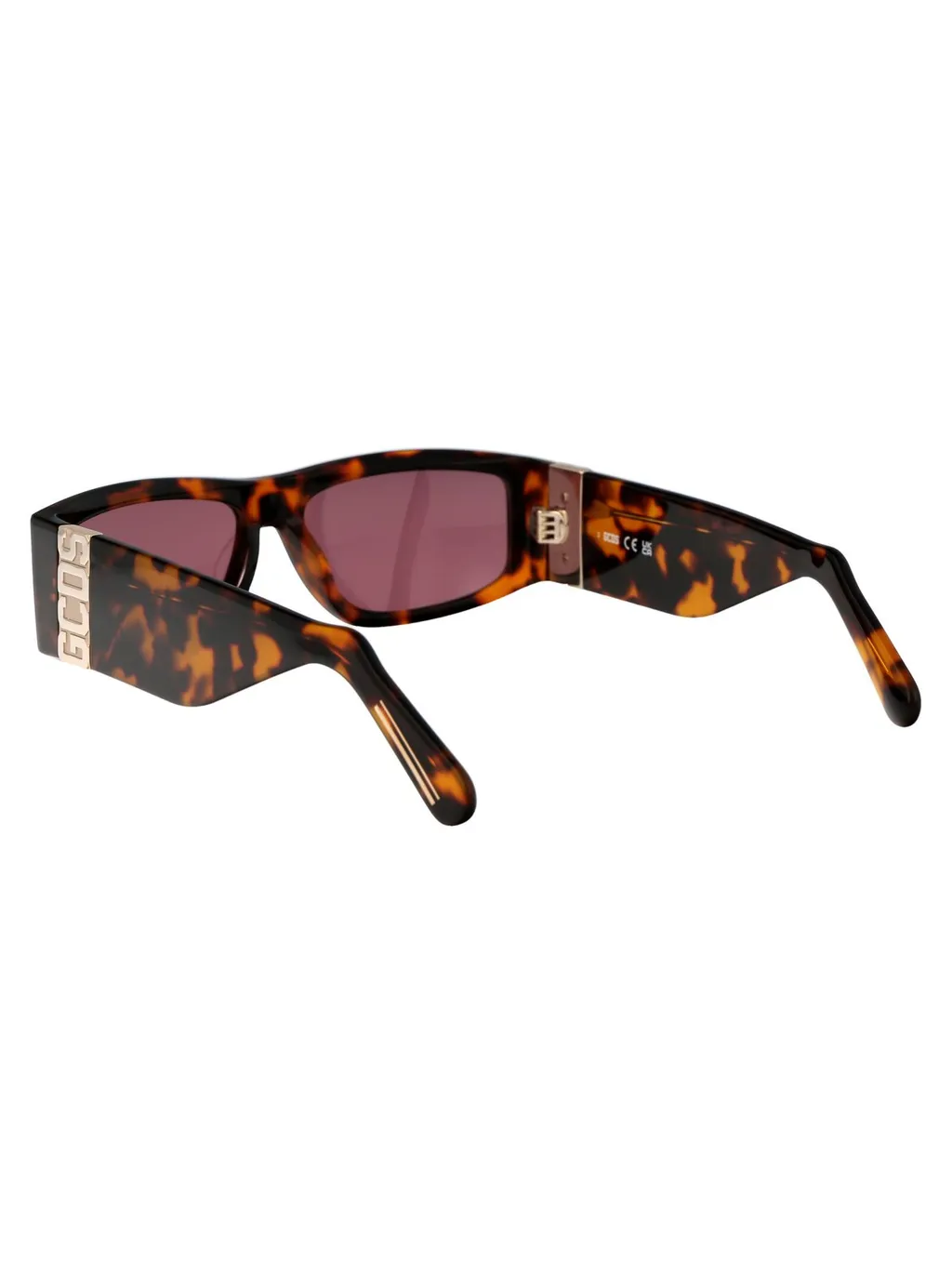 Gcds Rectangular Frame Sunglasses
