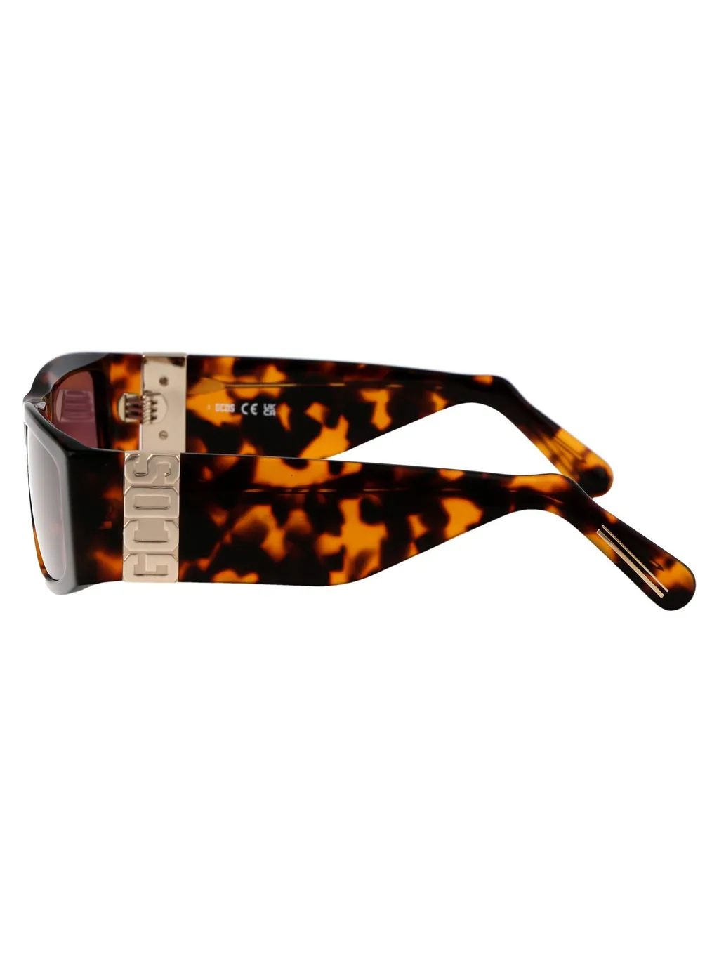 Gcds Rectangular Frame Sunglasses