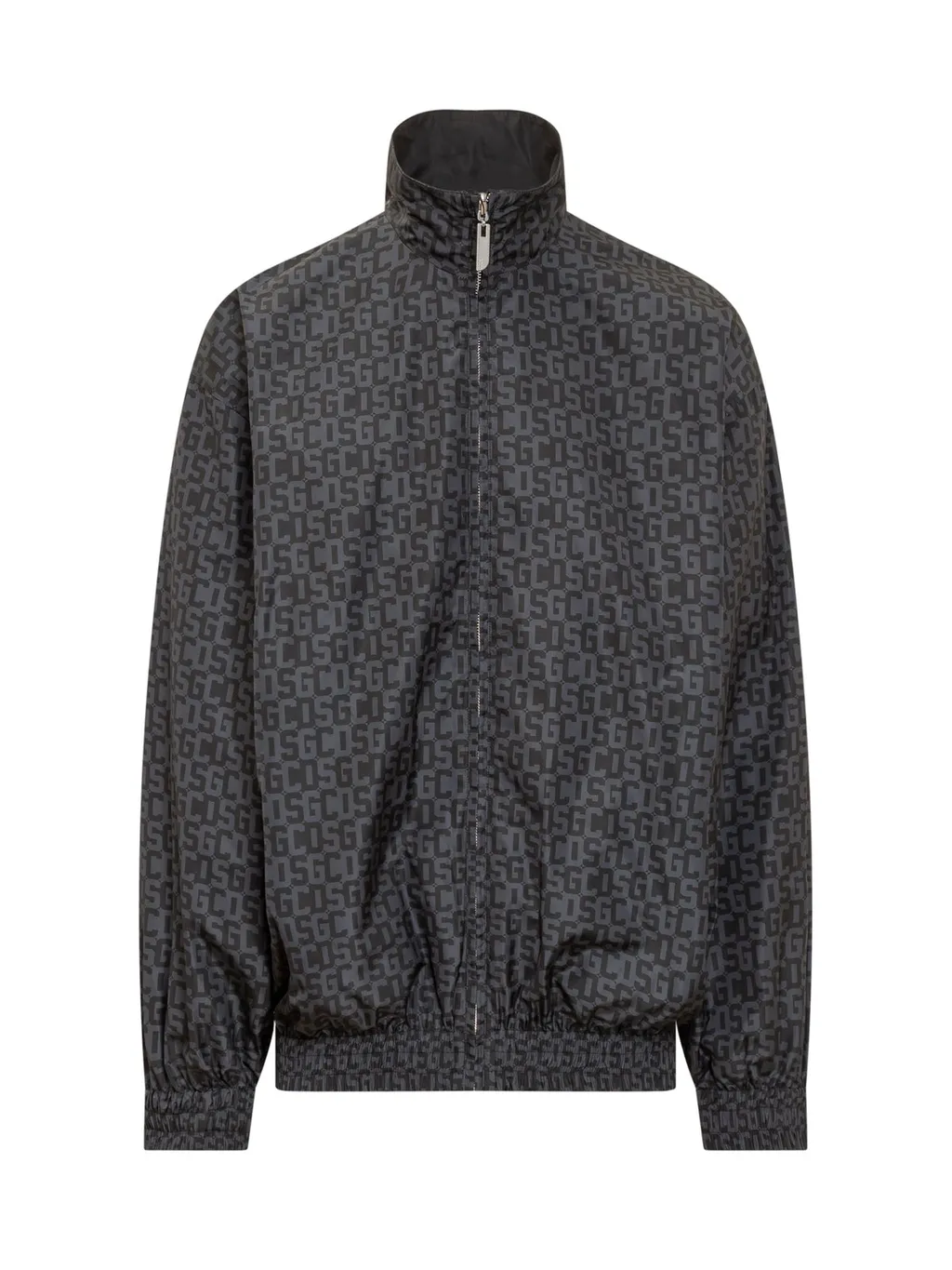 Gcds All-Over Logo Printed Zip-Up Reversible Jacket
