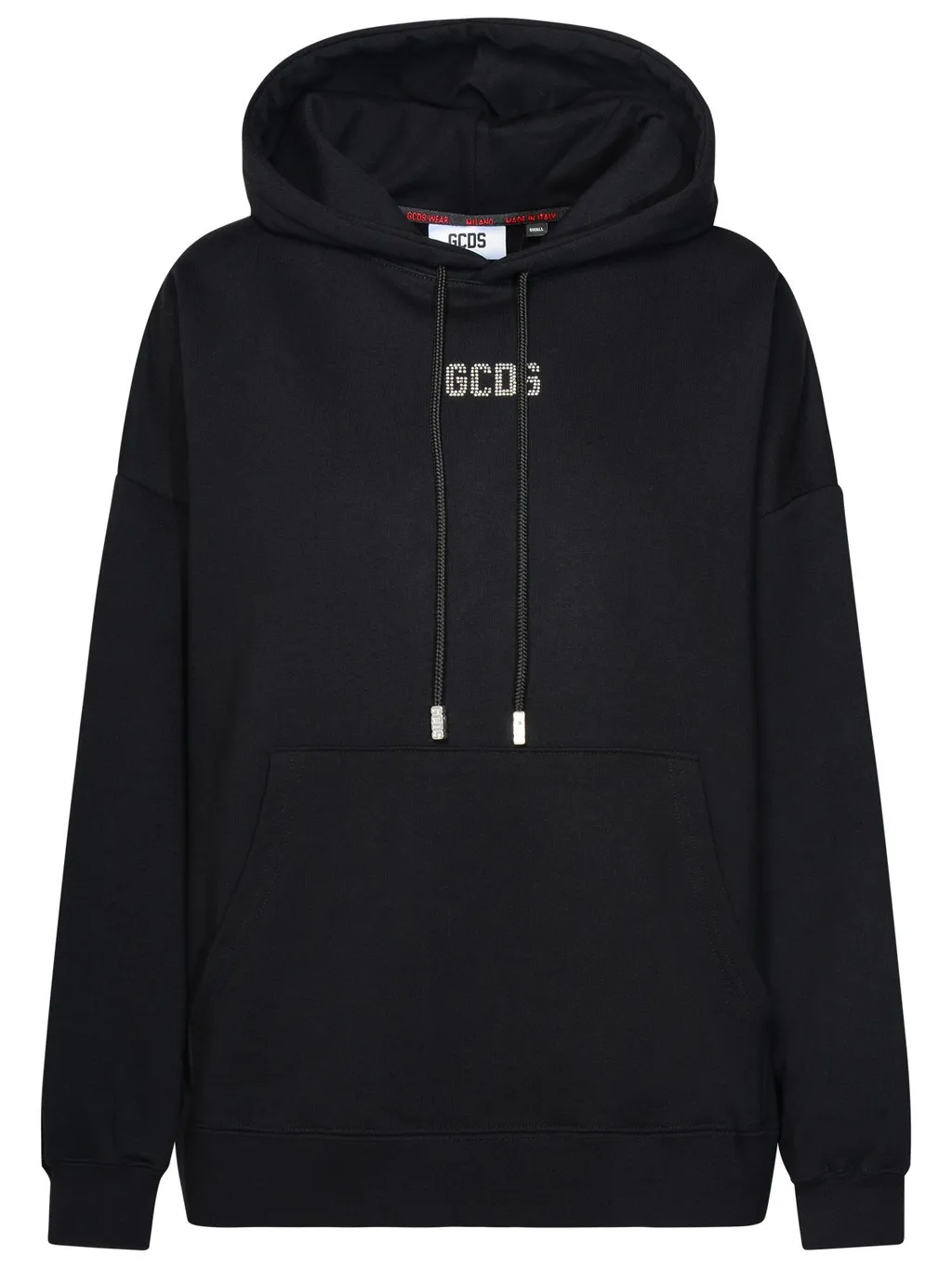 Gcds Logo Embellished Drawstring Hoodie