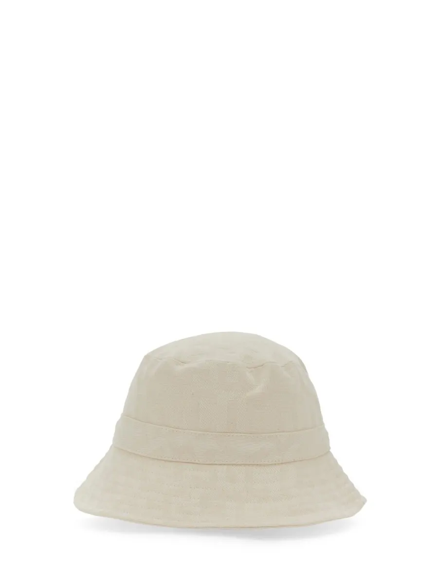 Gcds Monogram Drawstring Bucket Hat