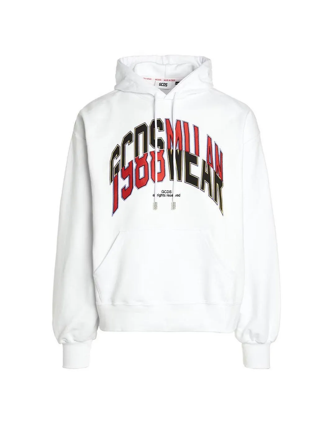 Gcds Logo Printed Drawstring Hoodie