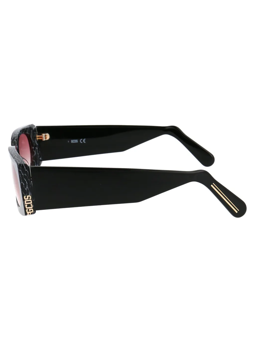 Gcds Rectangular Frame Sunglasses