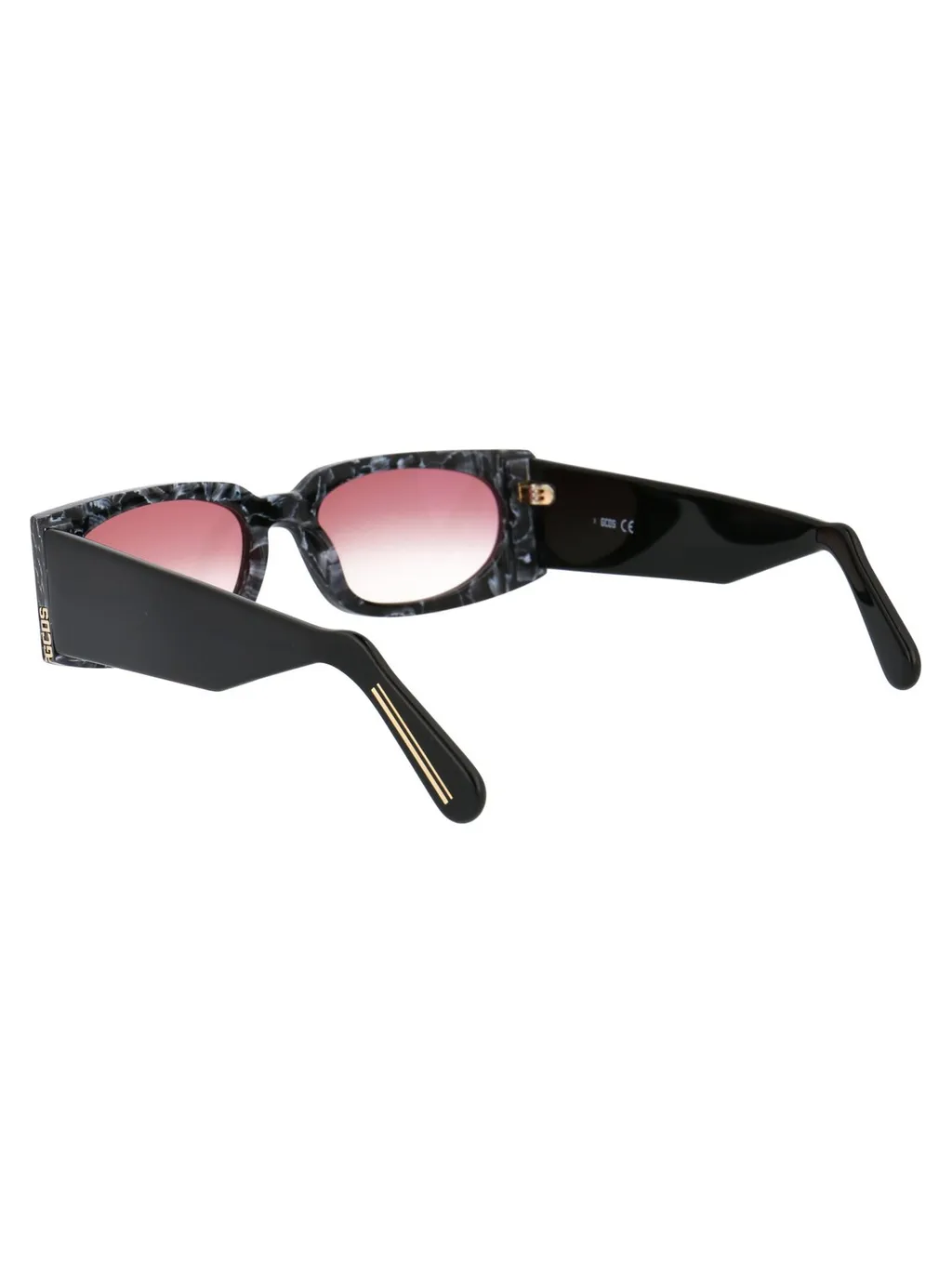Gcds Rectangular Frame Sunglasses