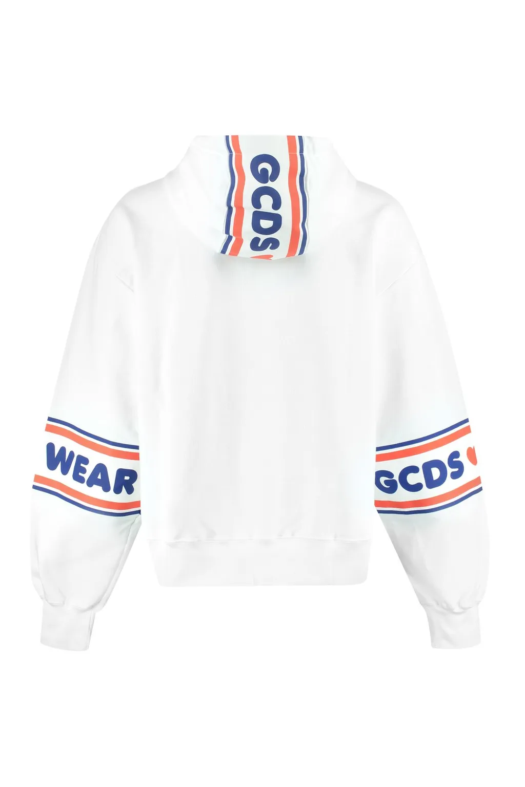 Gcds Logo Tape Printed Hoodie