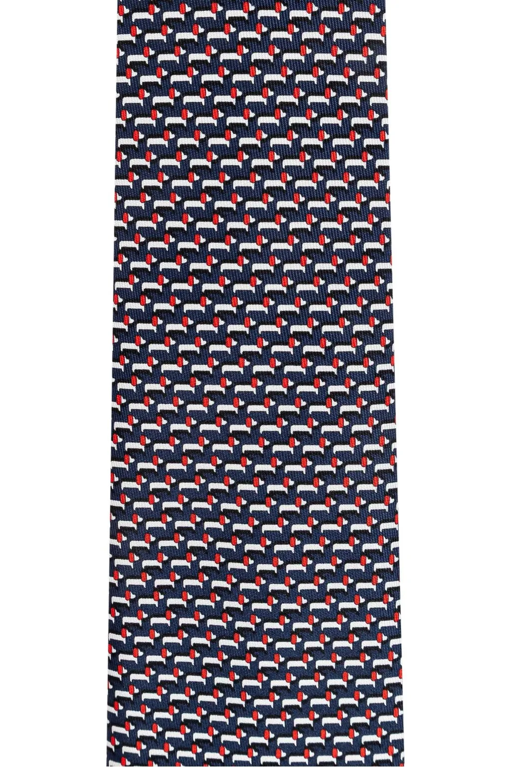 Ferragamo Dachshund Print Tie