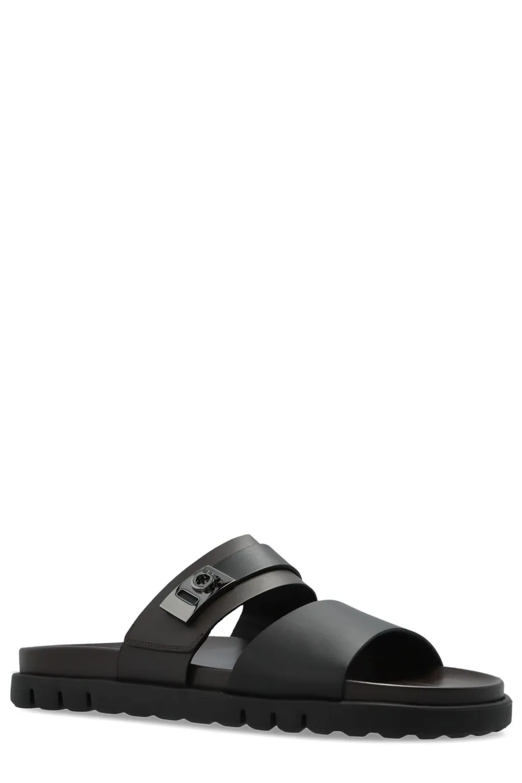 Ferragamo Hug Buckle Chunky Sandals