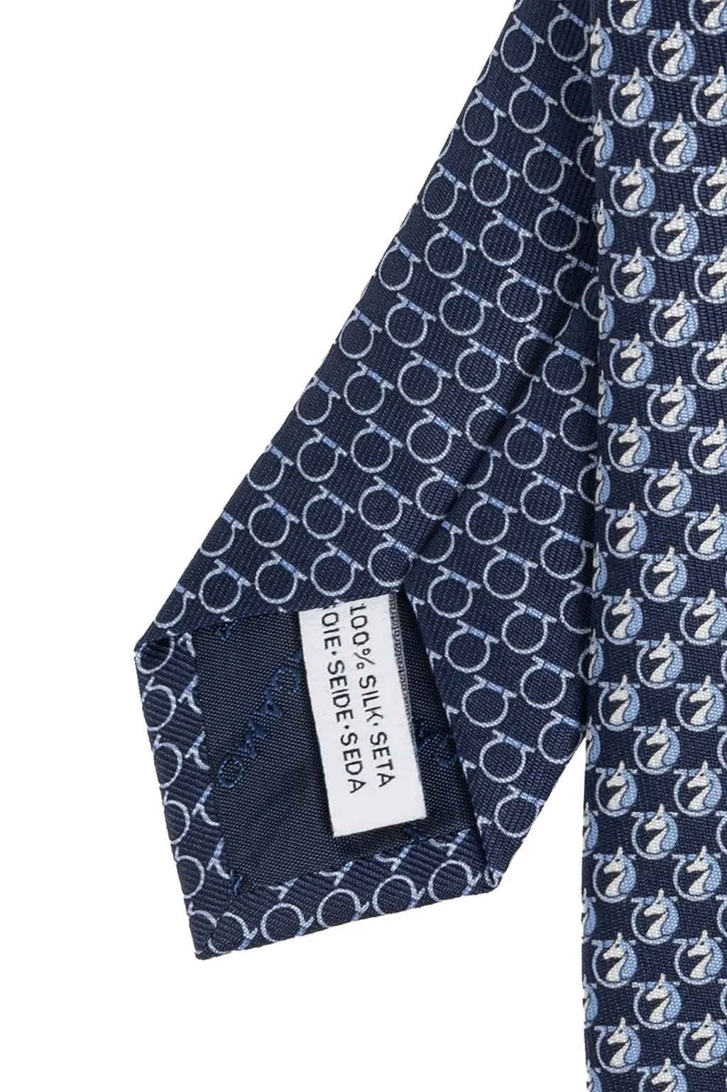 Ferragamo Pegasus Print Tie