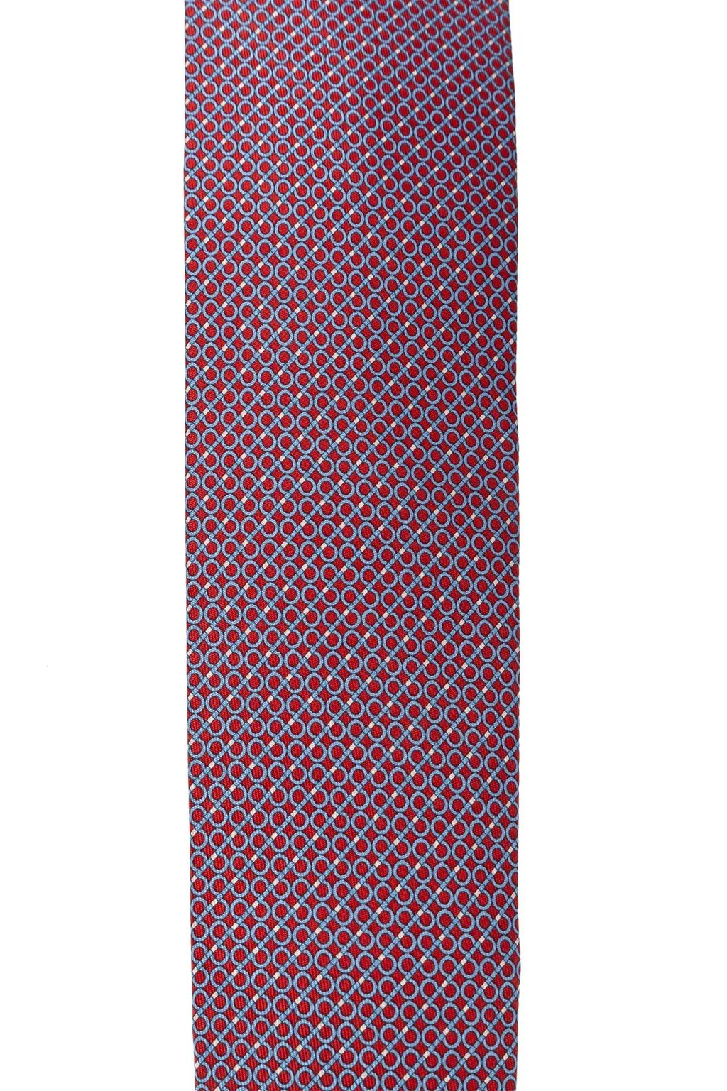 Ferragamo Gancini Regimental Print Tie