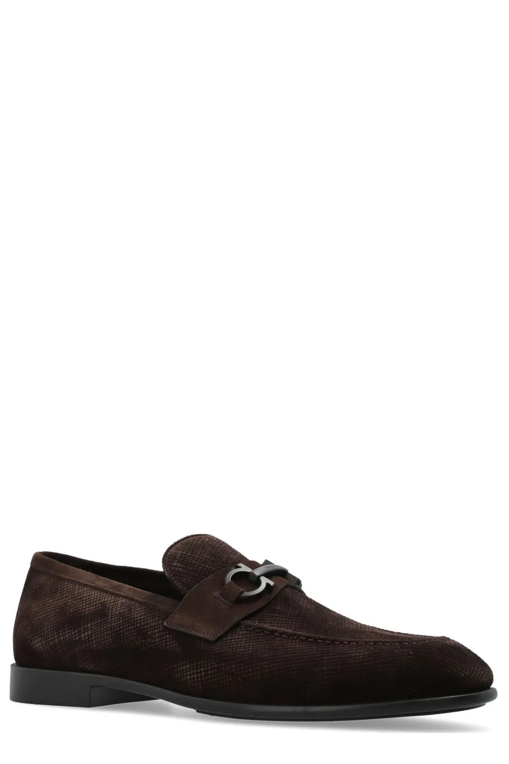 Ferragamo Gancini Slip-On Loafers