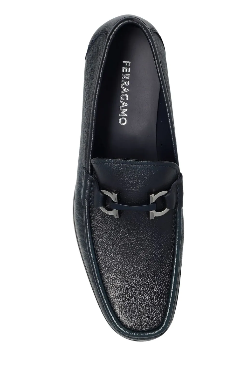 Ferragamo Gancini Slip-On Loafers