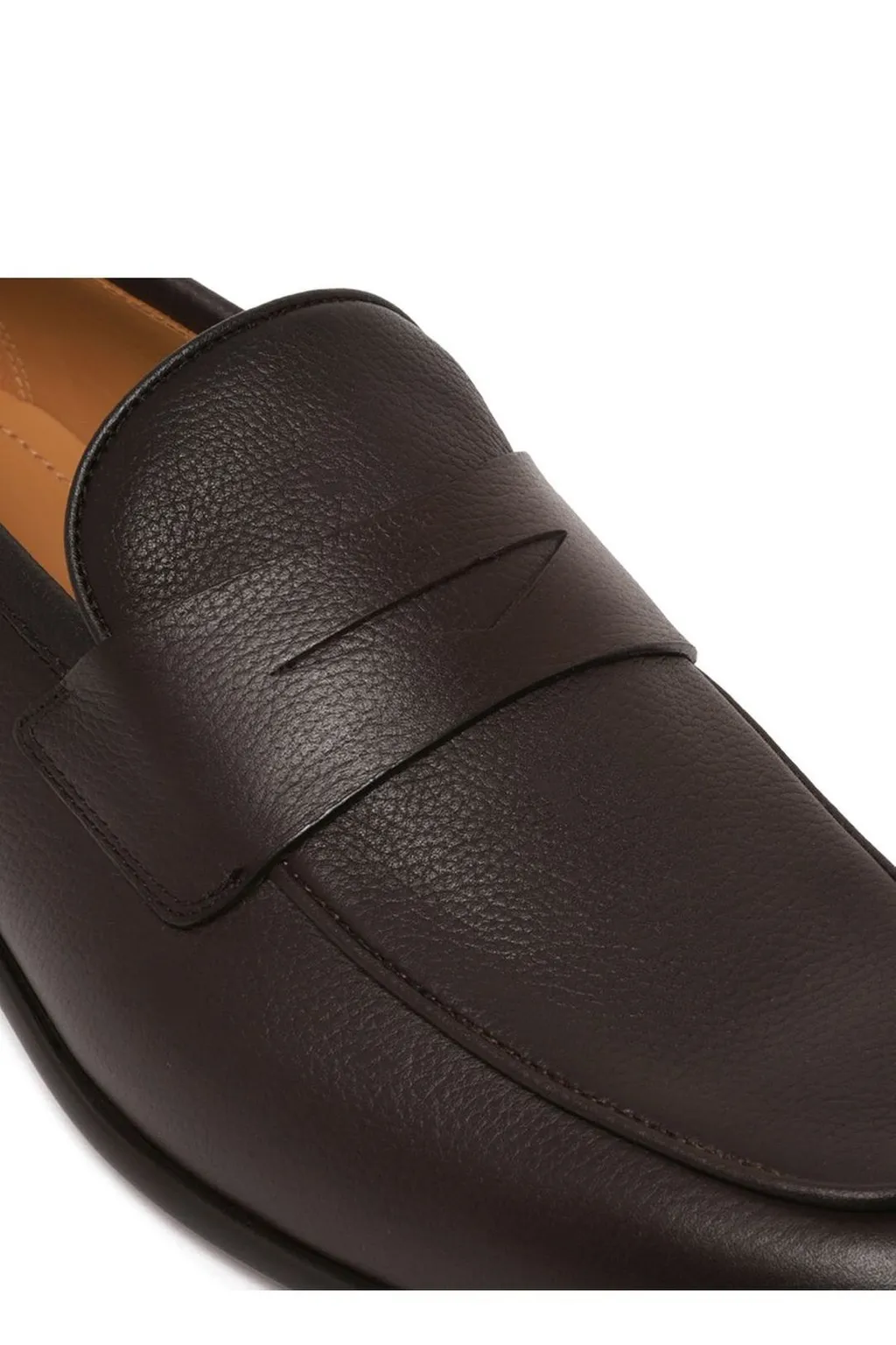 Ferragamo Block Heel Penny Loafers
