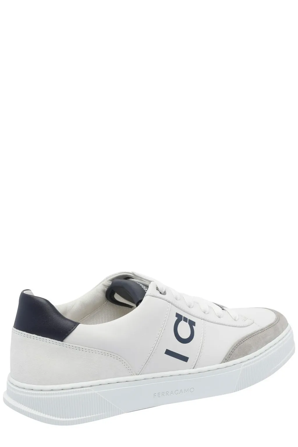 Ferragamo Alaska Round Toe Sneakers