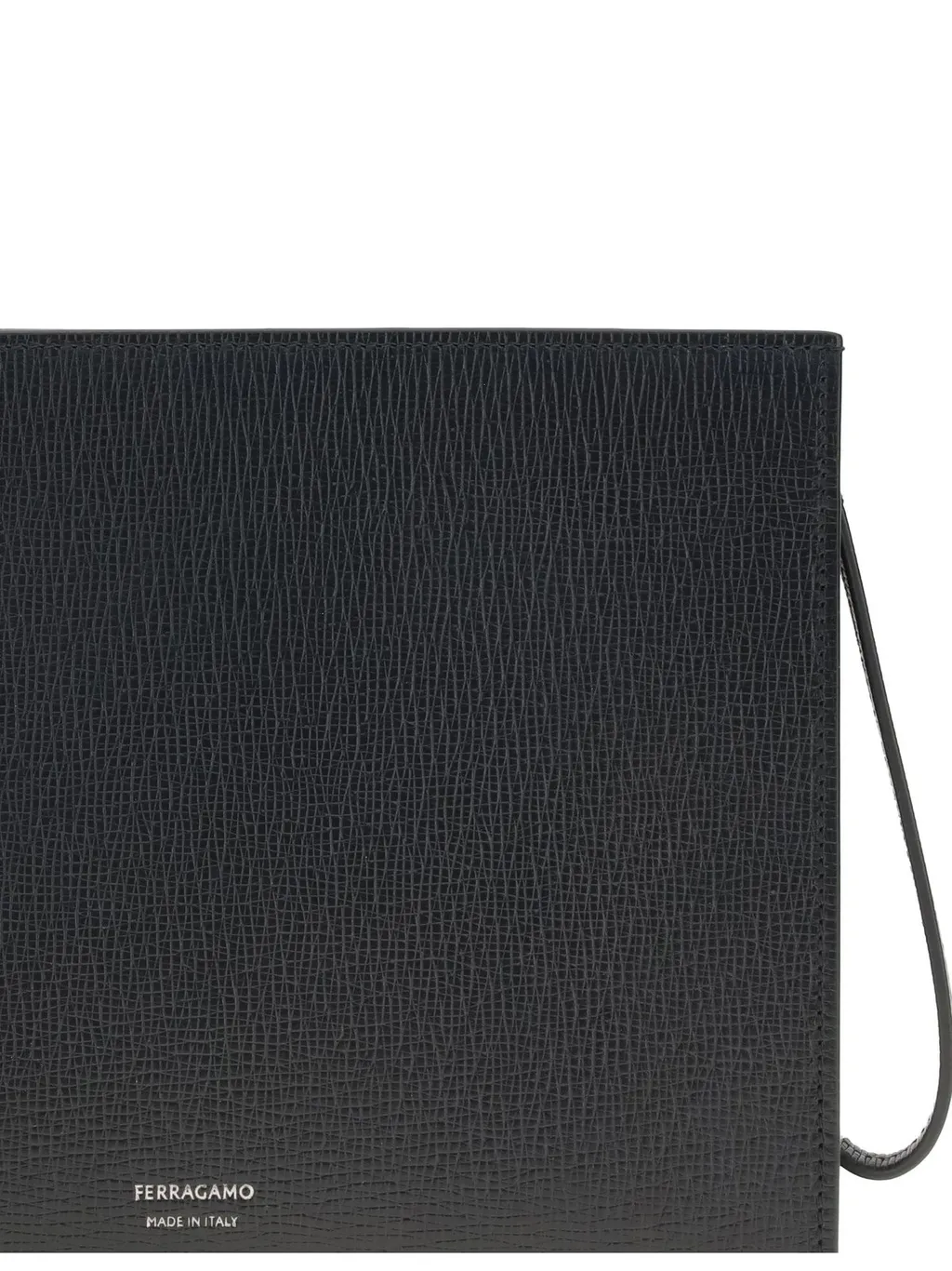 Ferragamo Logo Printed Gancini Pouch