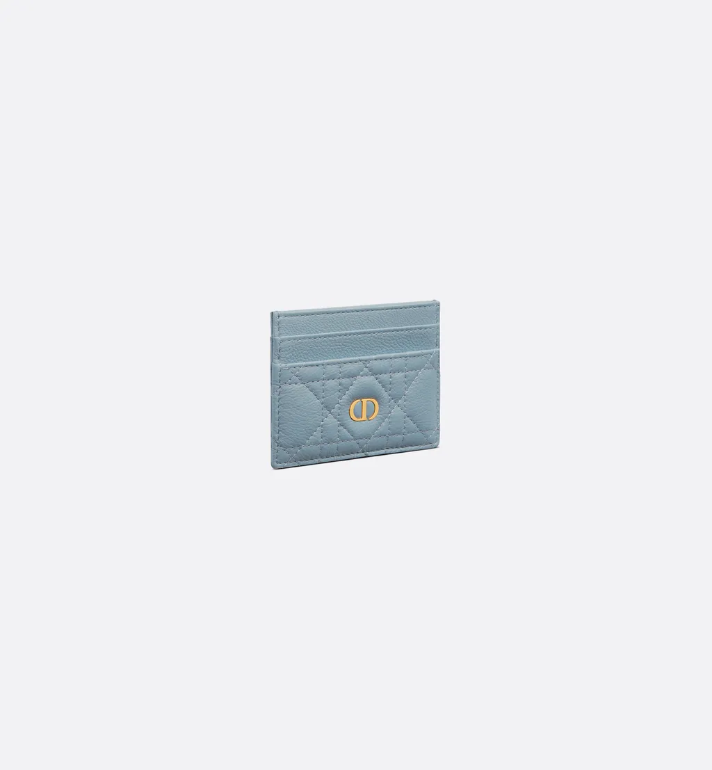 Dior Caro Freesia Card Holder