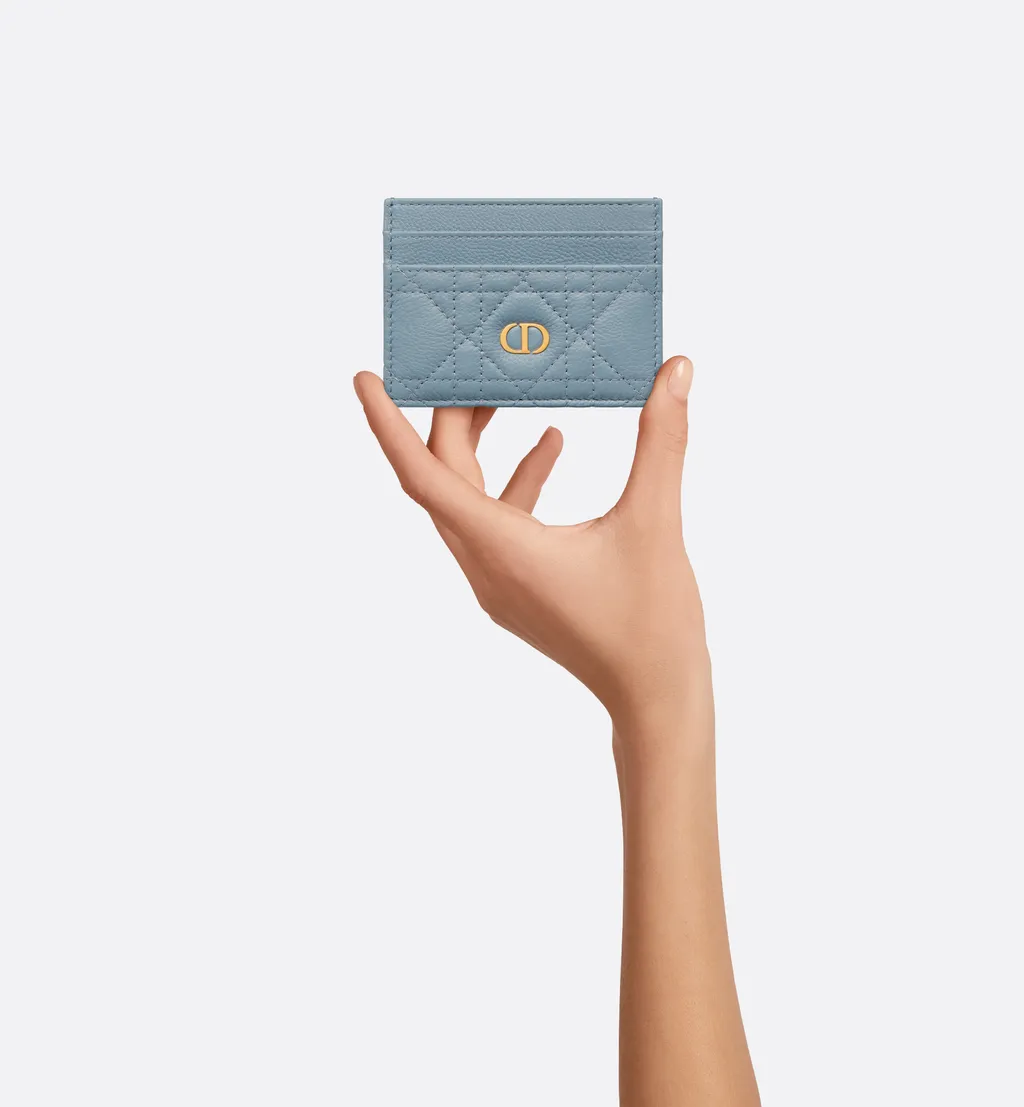 Dior Caro Freesia Card Holder