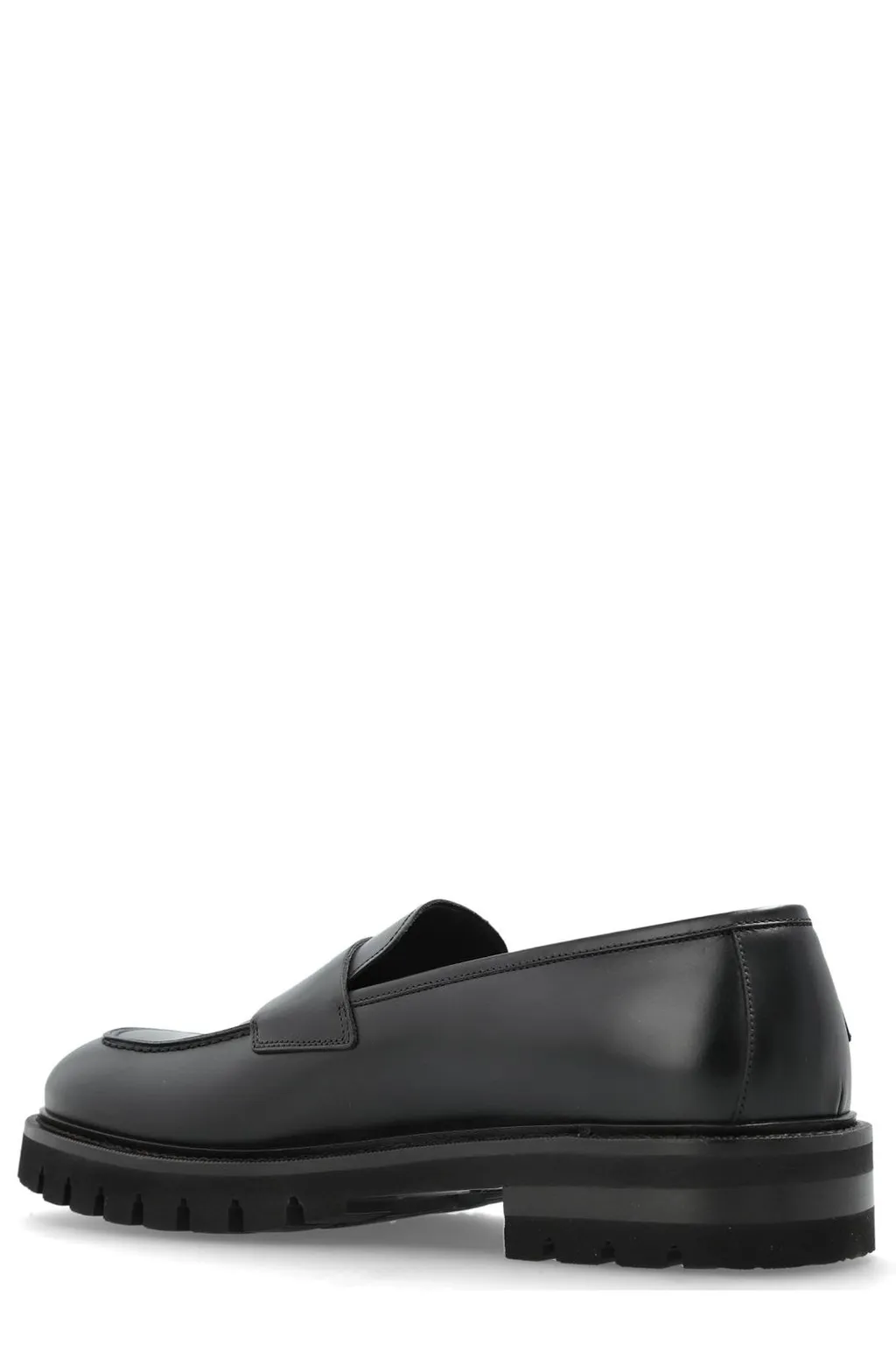 Ferragamo Round Toe Penny Loafers