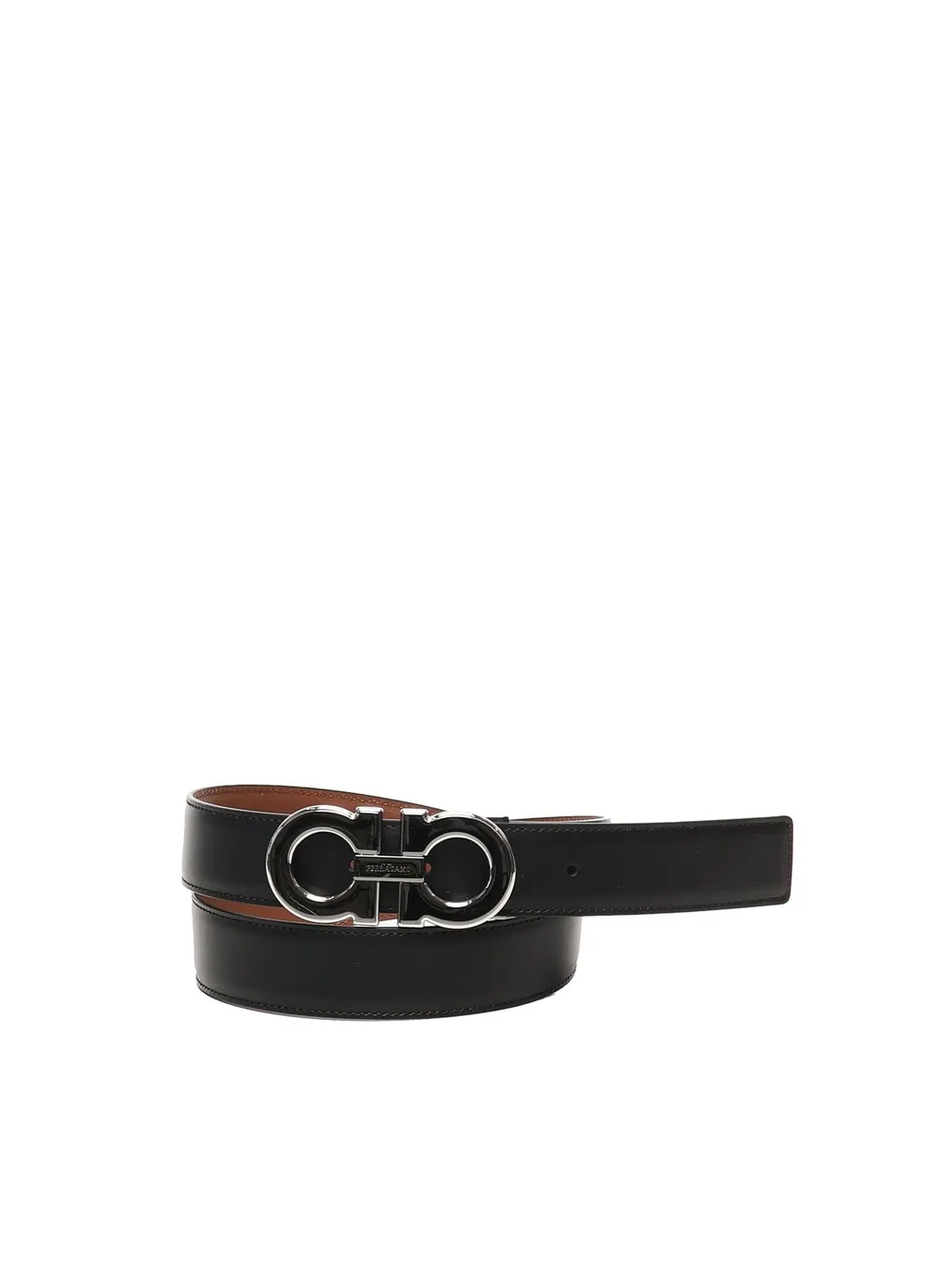 Ferragamo Reversible And Adjustable Gancini Belt