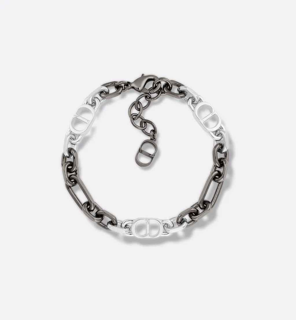 Cd Icon Chain Link Bracelet