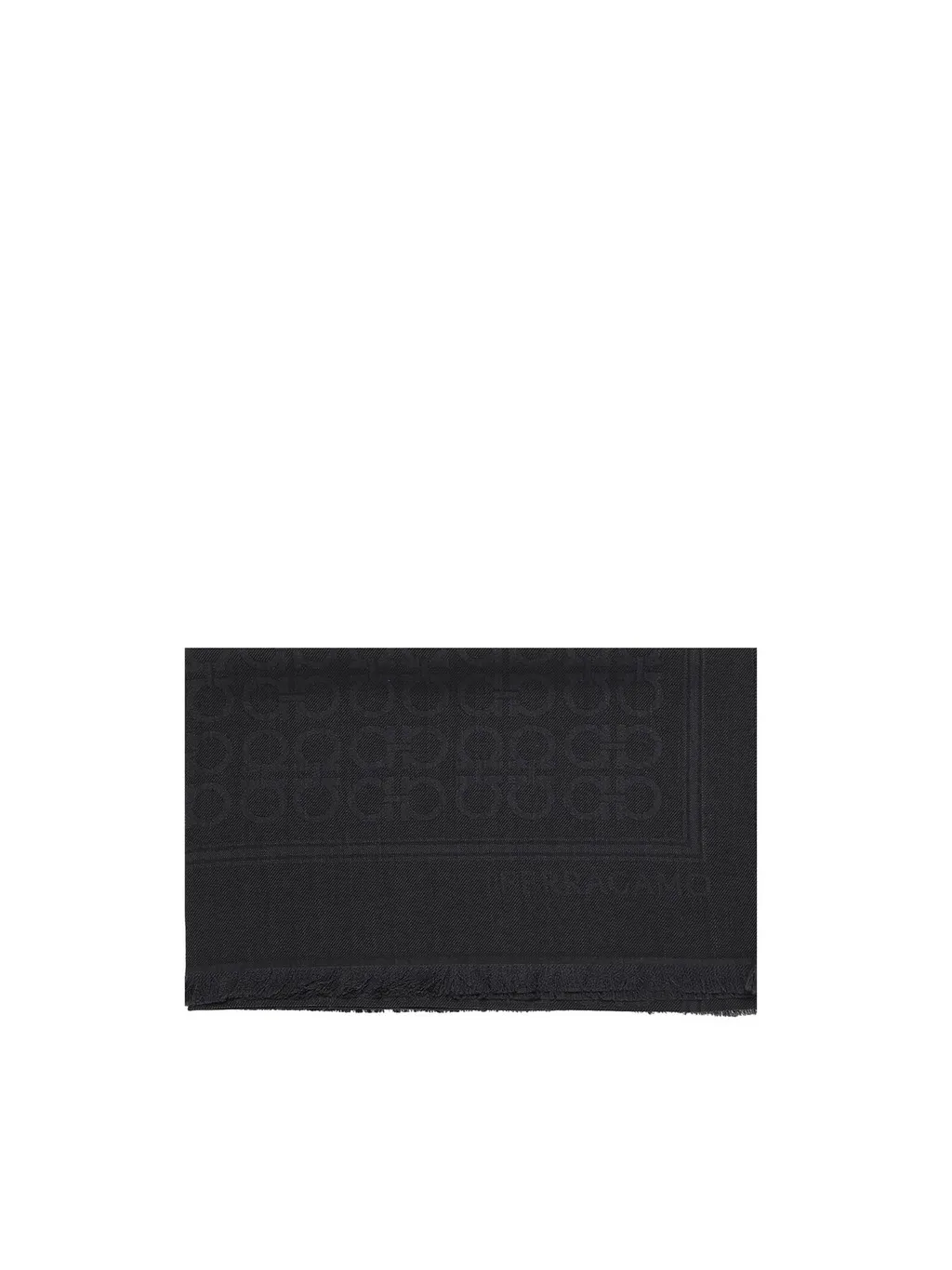 Ferragamo Gancini Fringed Scarf