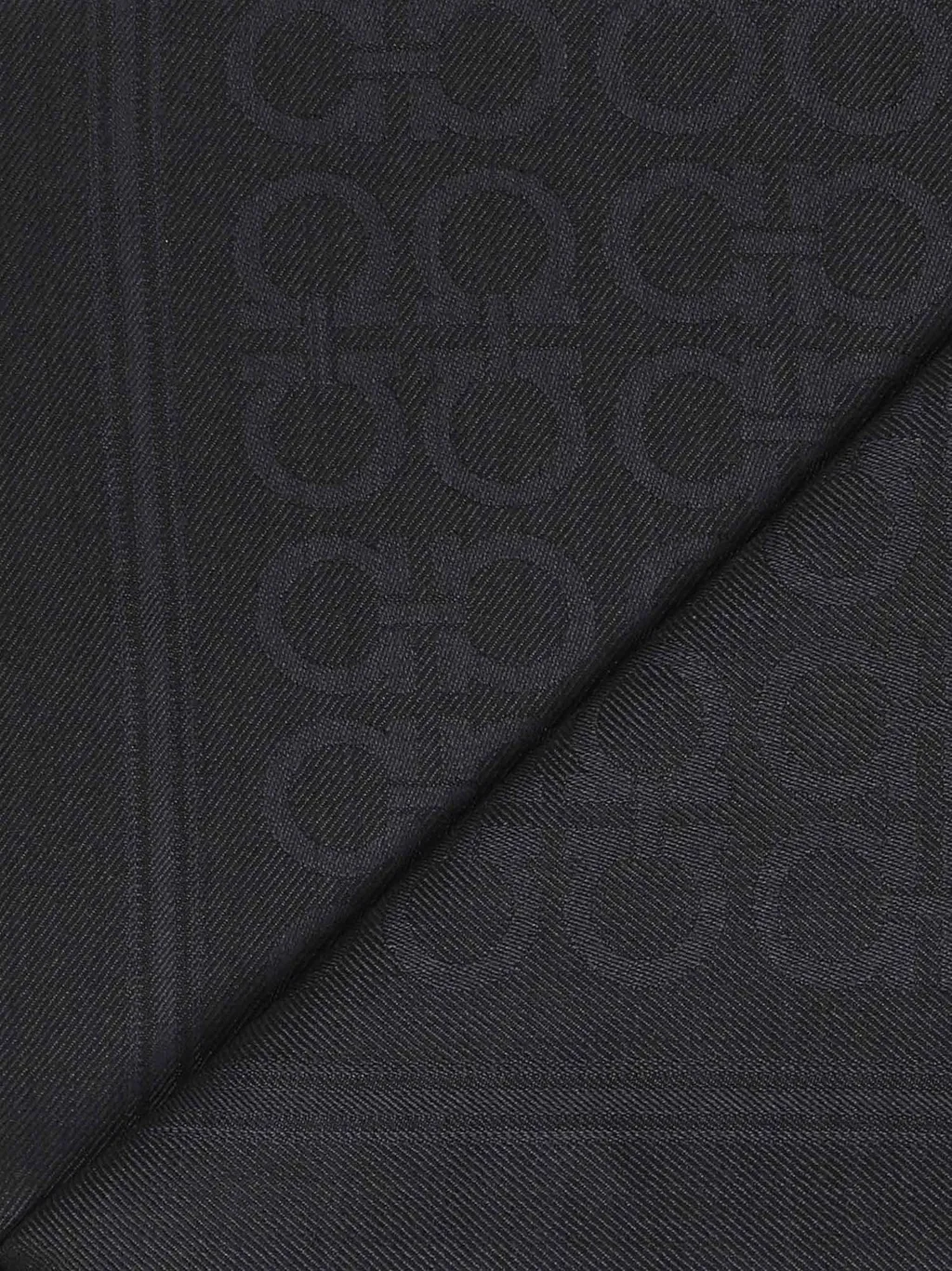 Ferragamo Gancini Fringed Scarf