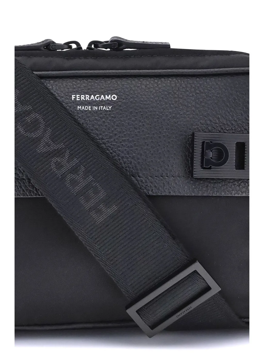 Ferragamo Gancini Buckle Crossbody Bag