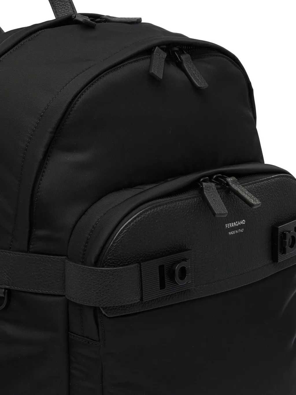 Ferragamo Logo Printed Backpack