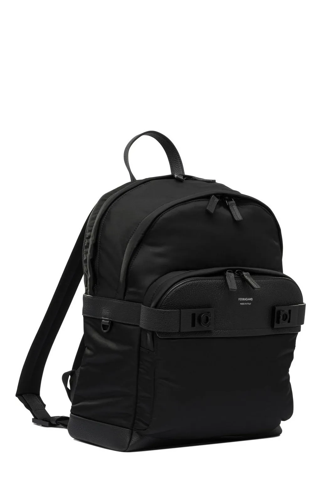 Ferragamo Logo Printed Backpack