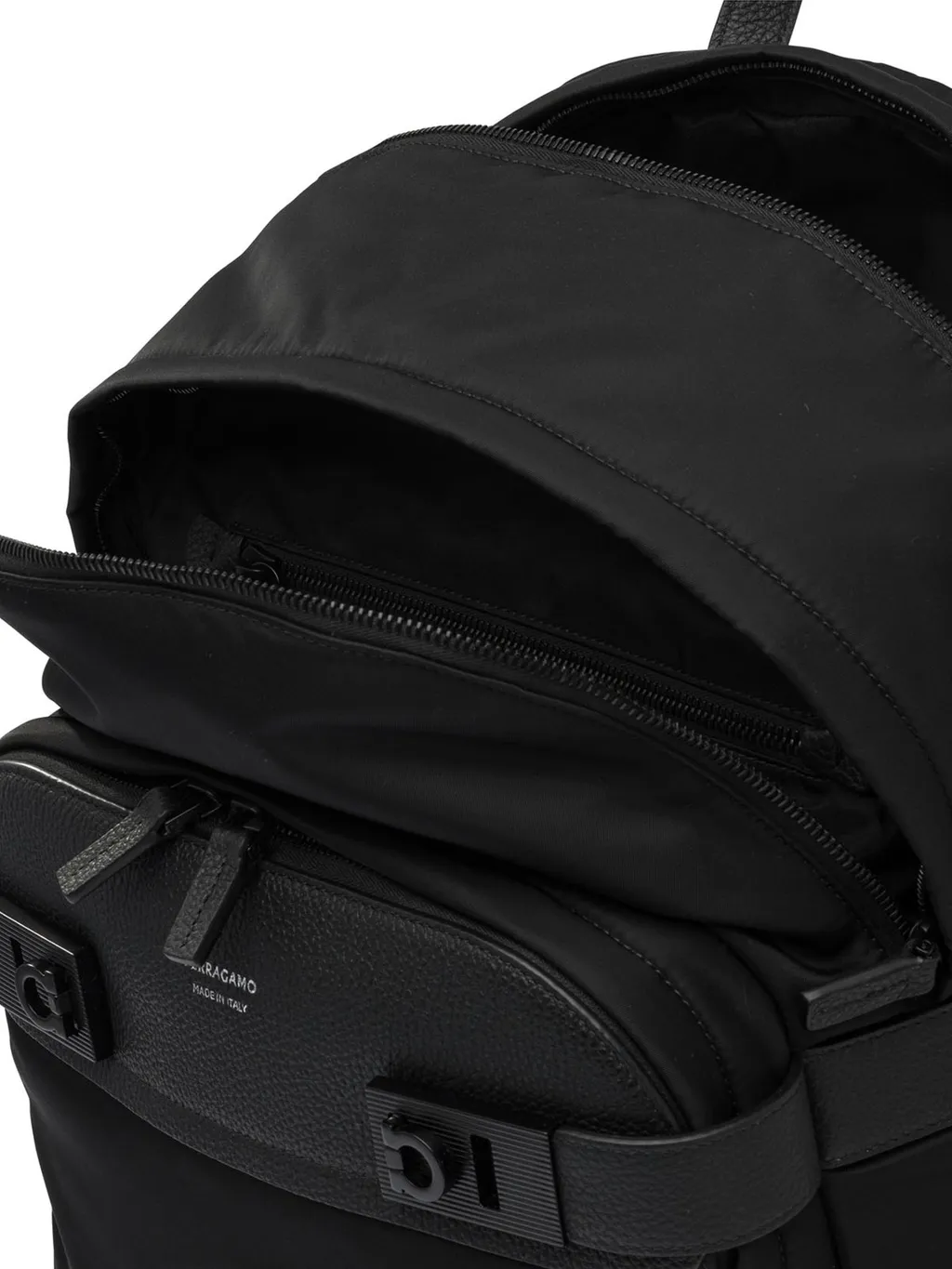 Ferragamo Logo Printed Backpack