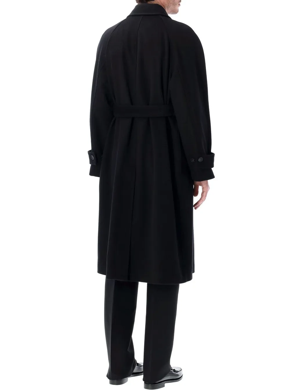 Ferragamo Single-Breasted Long Sleeved Coat
