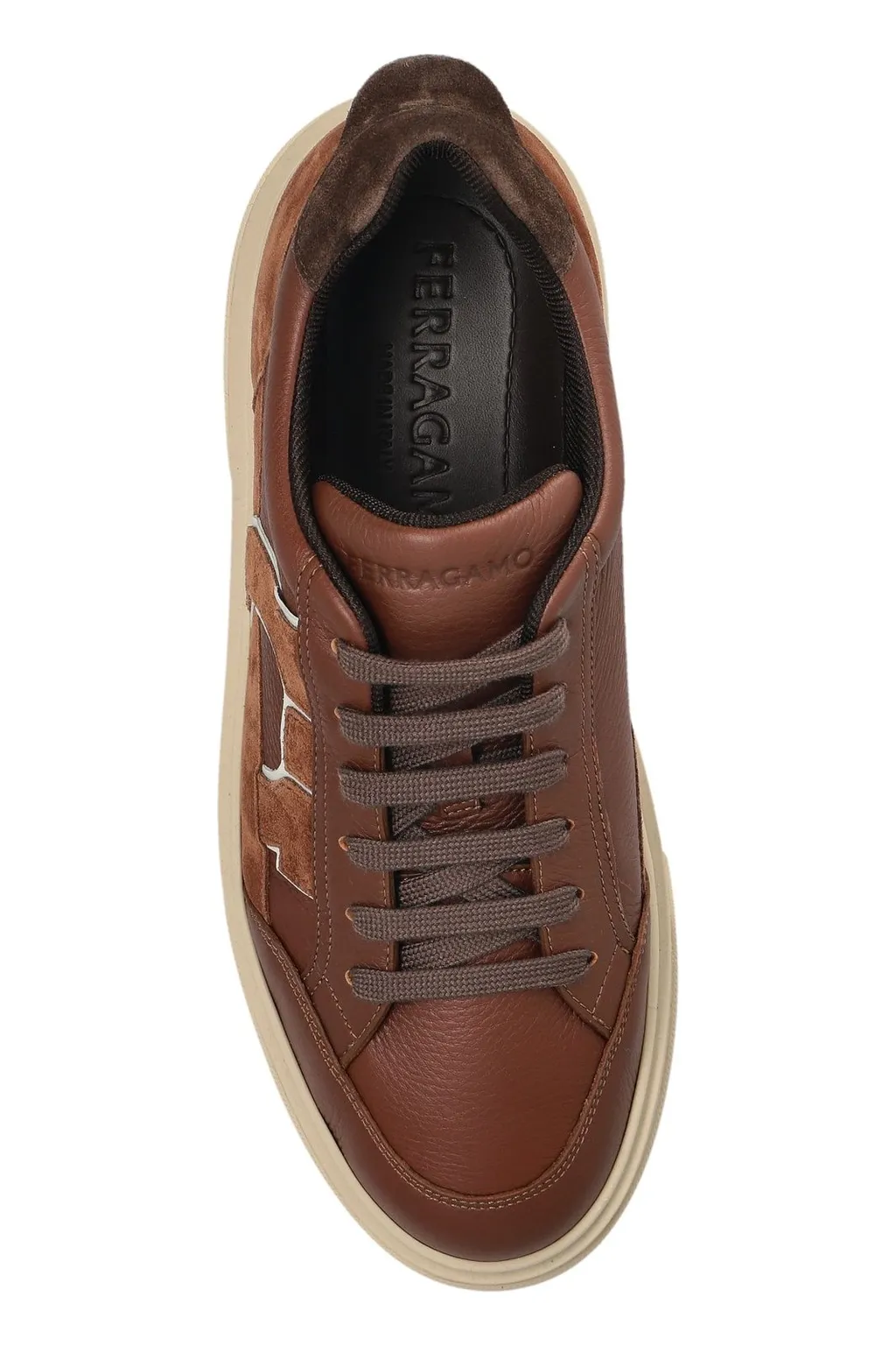 Ferragamo Gancini Low-Top Sneakers