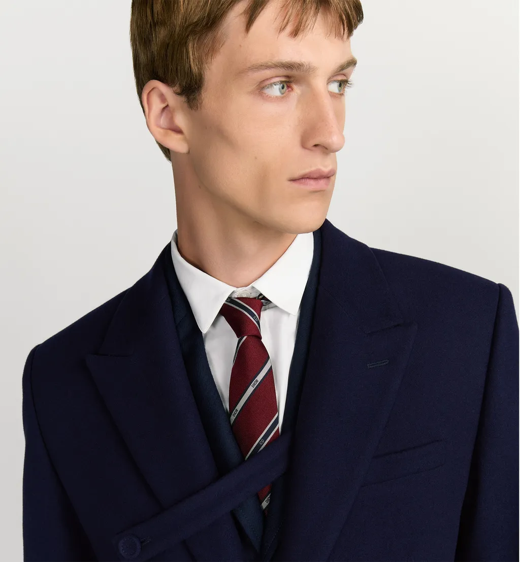 Long Coat With Buttoned Strap