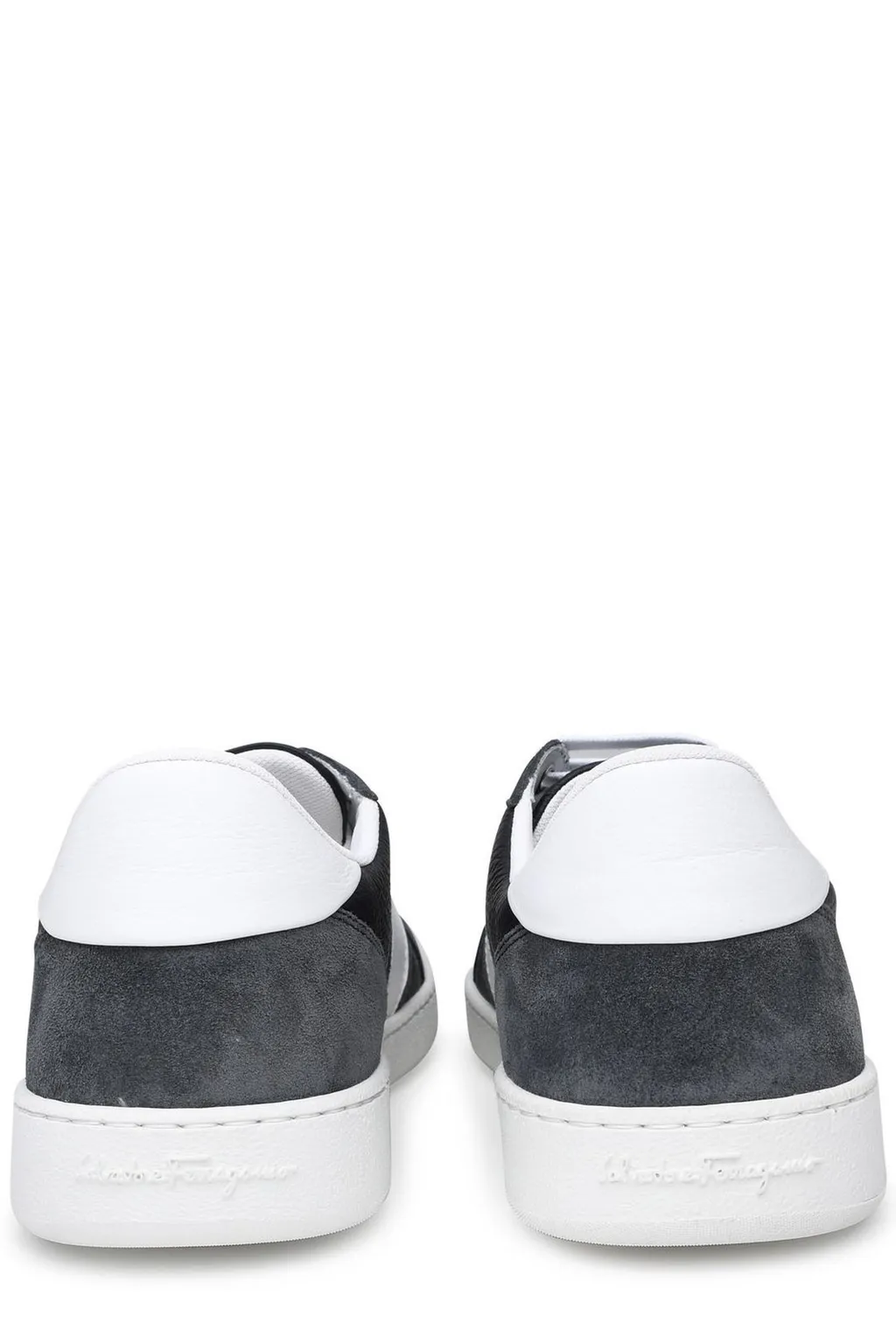 Ferragamo Panelled Low-Top Sneakers