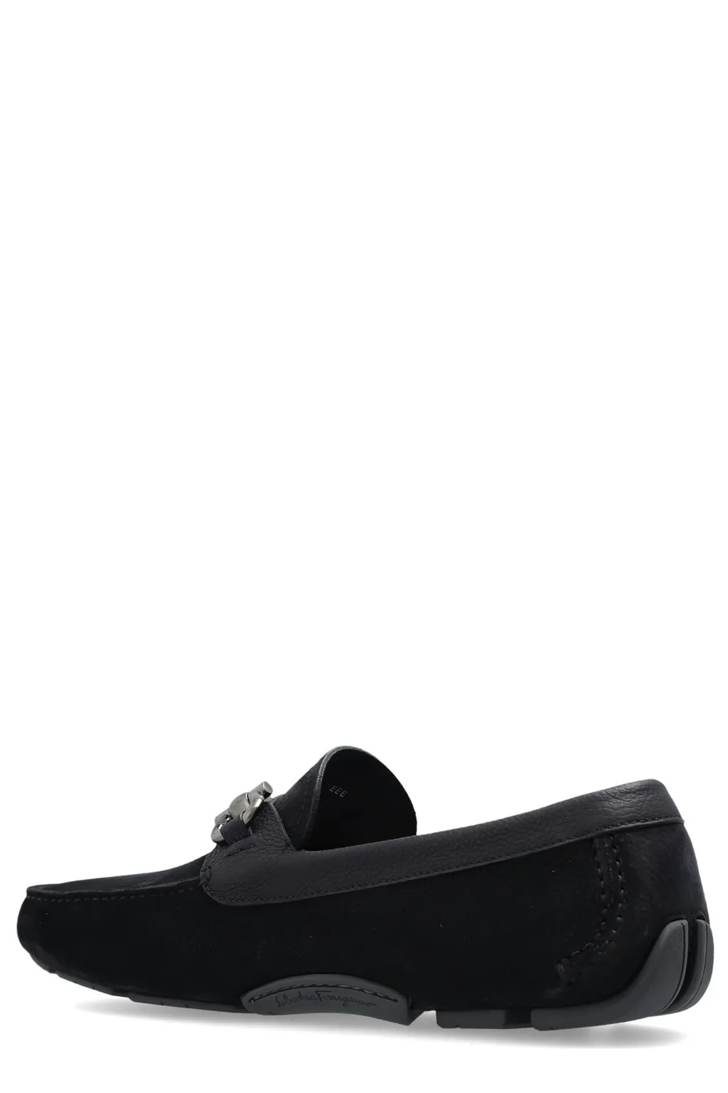 Ferragamo Gancini Ornament Driver Shoes
