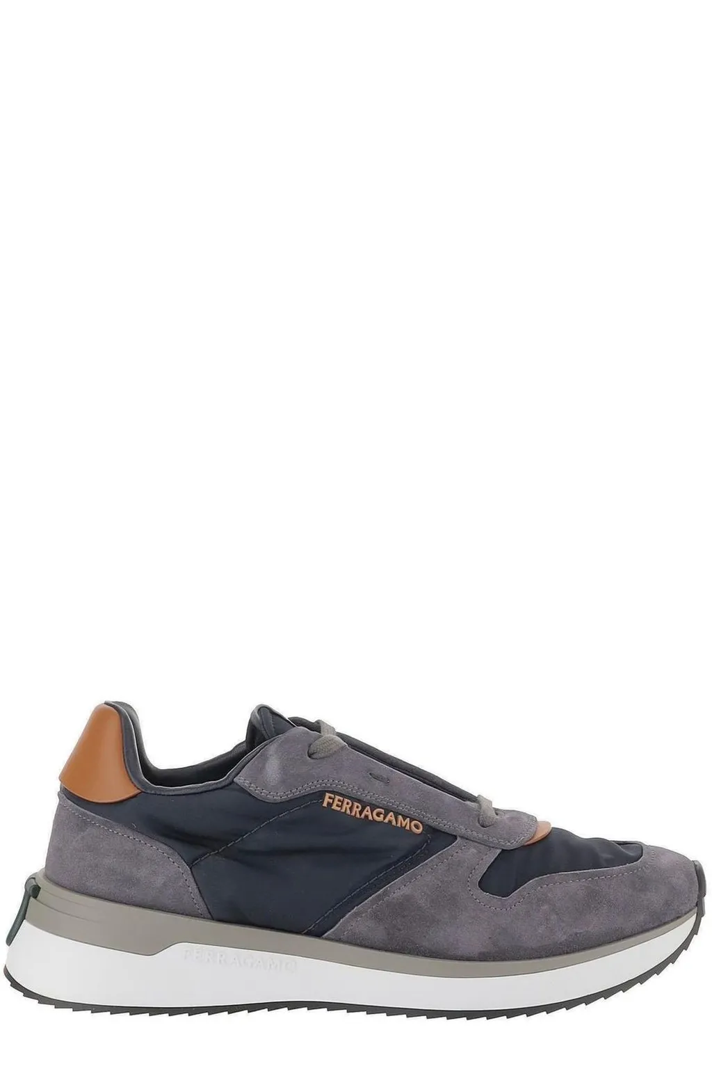 Ferragamo Logo Detailed Low-Top Sneakers