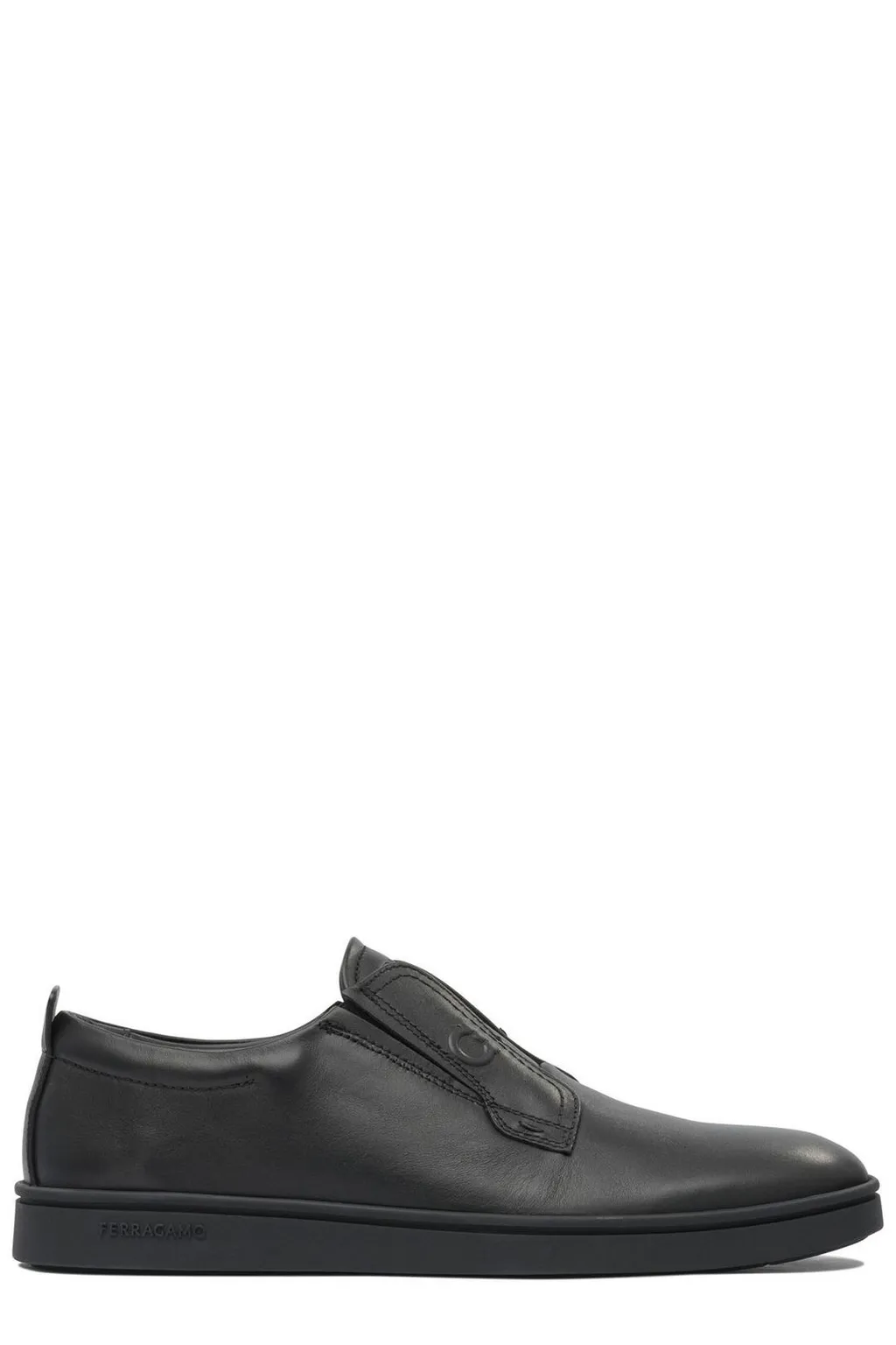 Ferragamo Almond Toe Flat Loafers