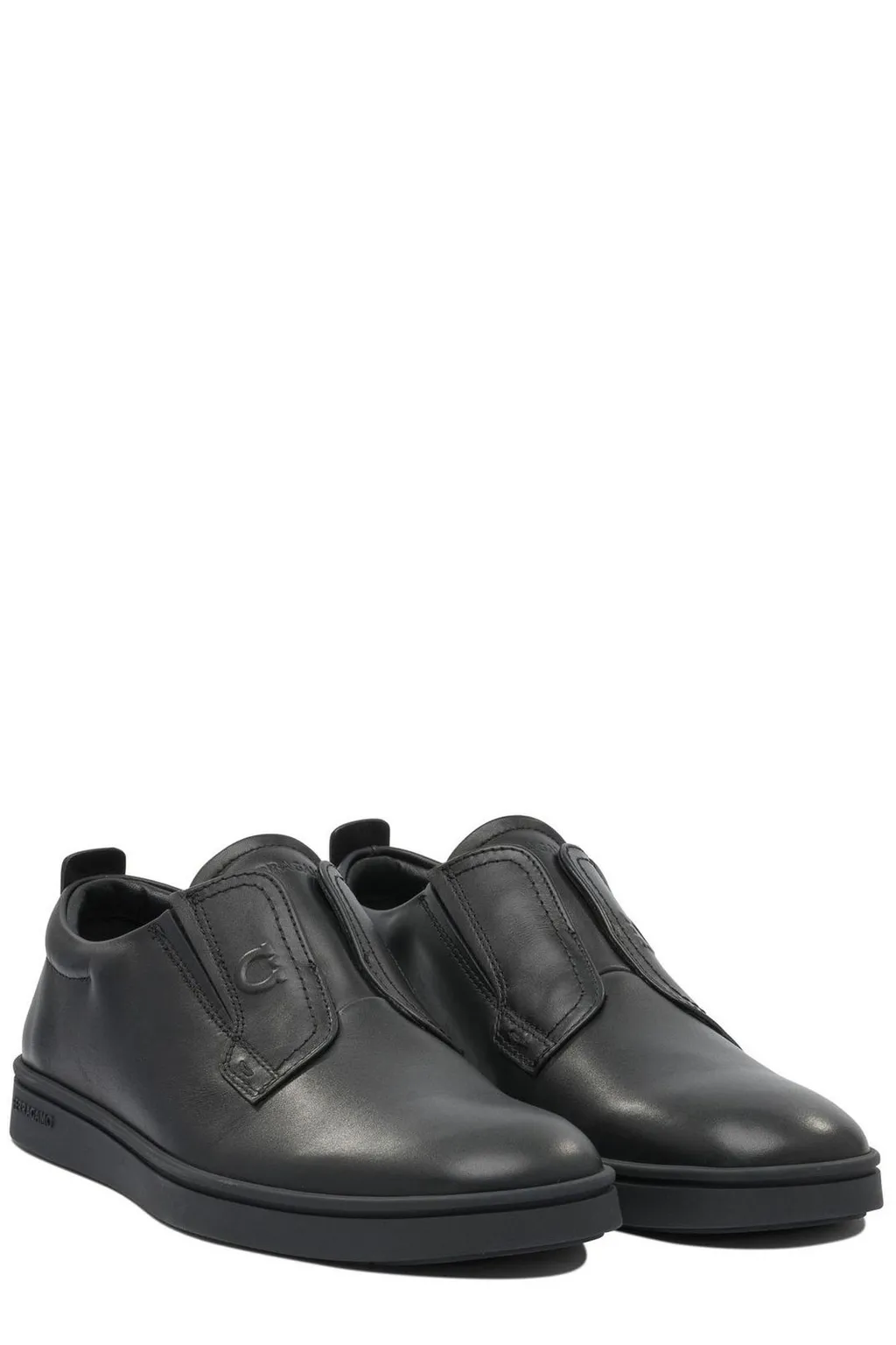 Ferragamo Almond Toe Flat Loafers