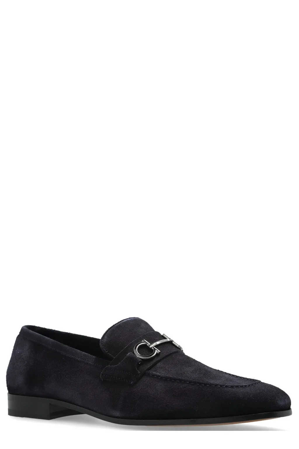 Ferragamo Gancini Buckle Loafers