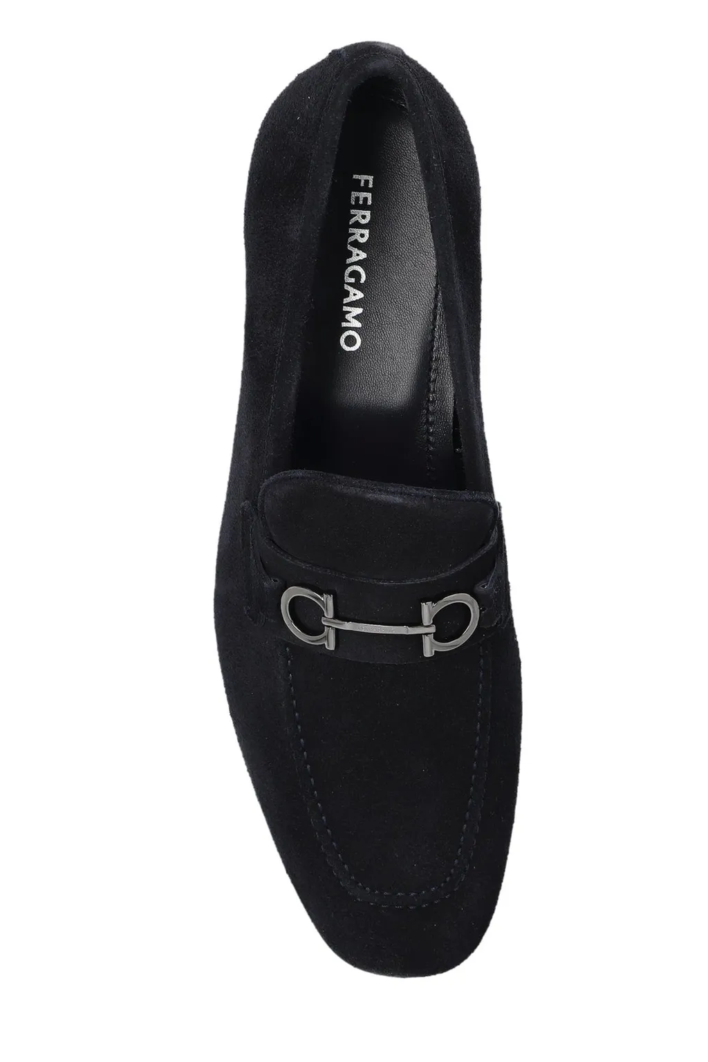Ferragamo Gancini Buckle Loafers