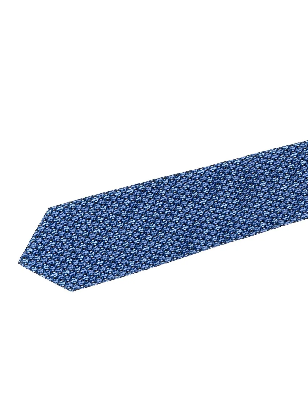 Ferragamo Gancini Pois Print Tie