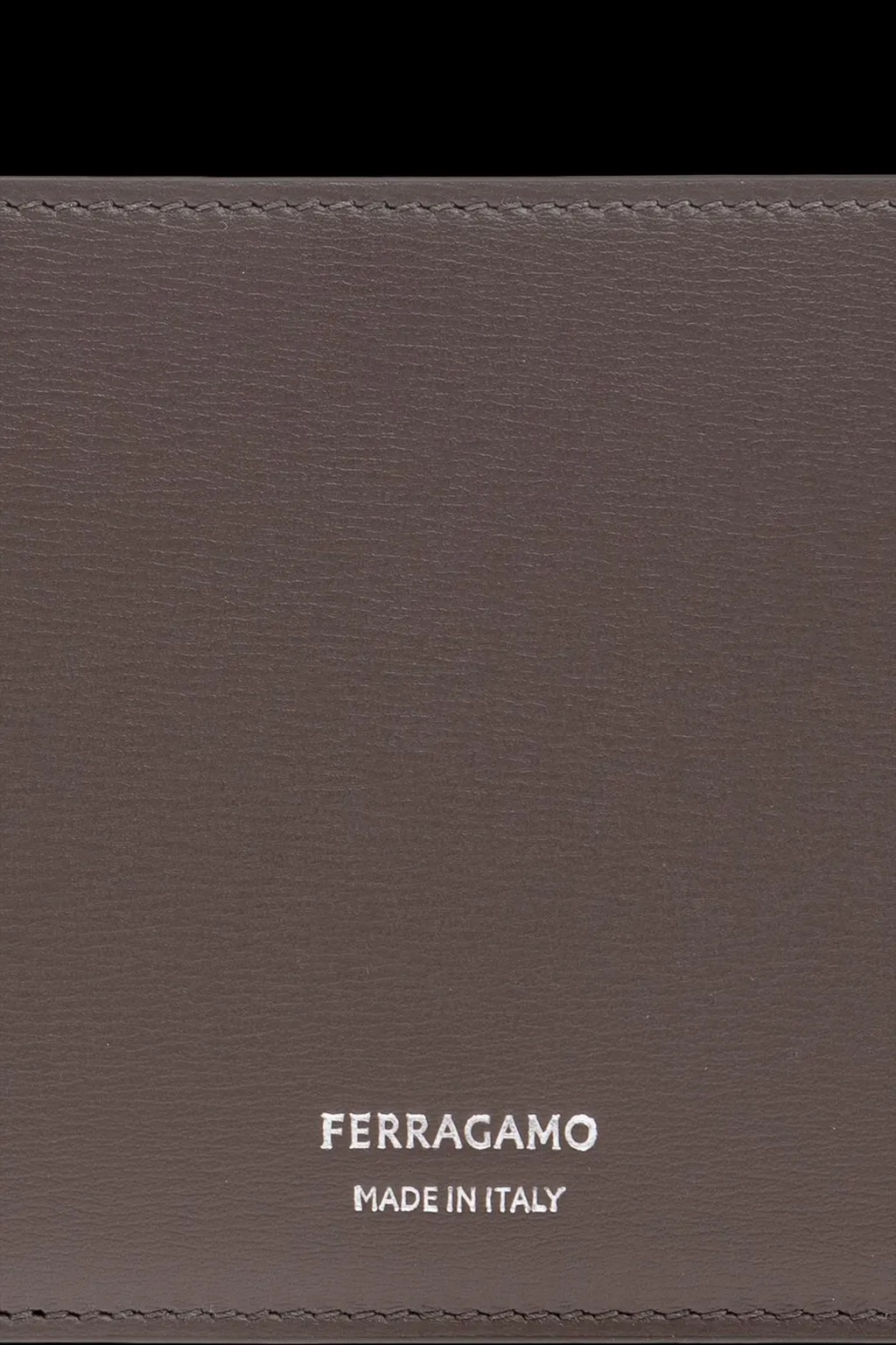 Ferragamo Logo Embossed Bi-Fold Wallet
