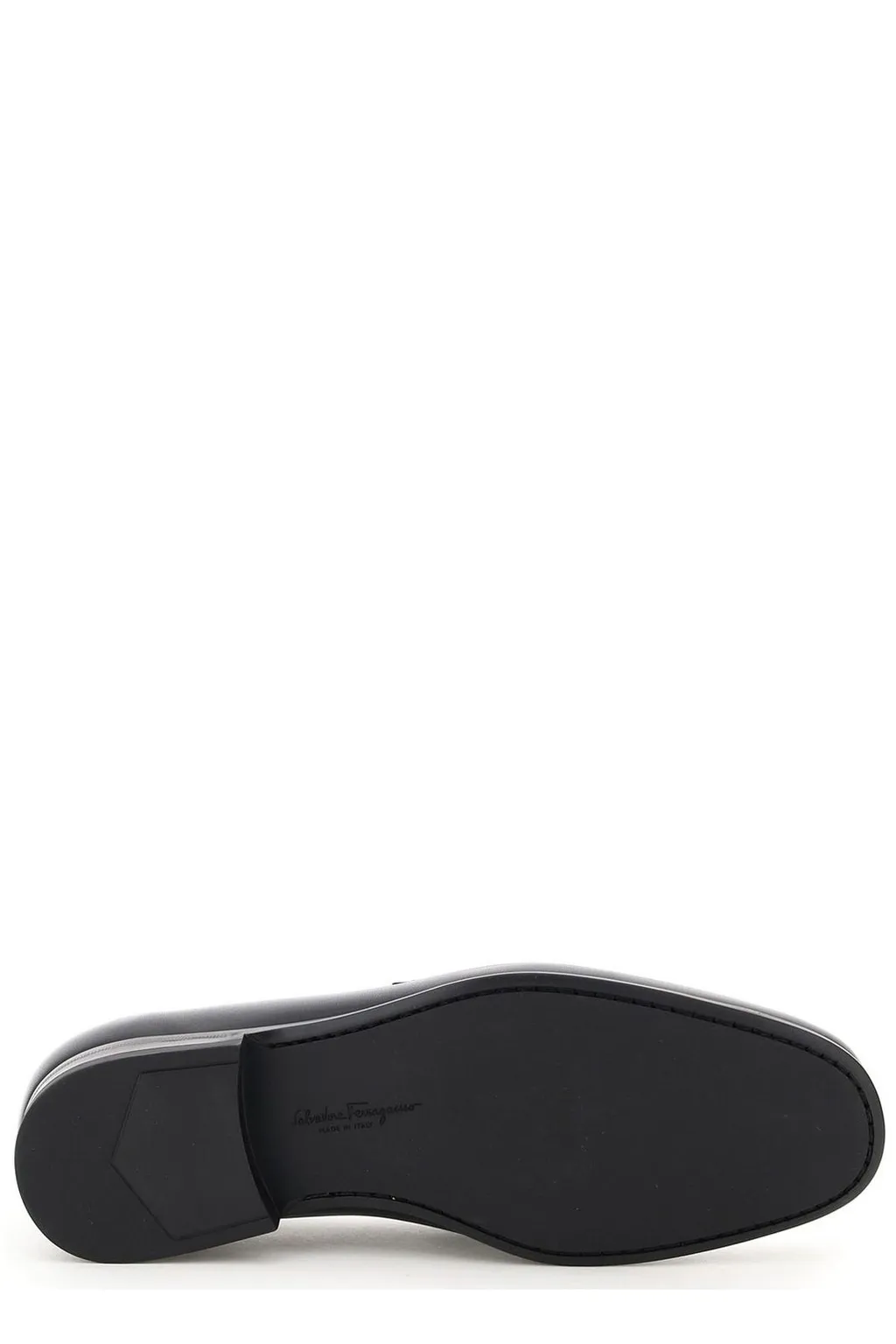 Ferragamo Gancini-Plaque Slip-On Loafers