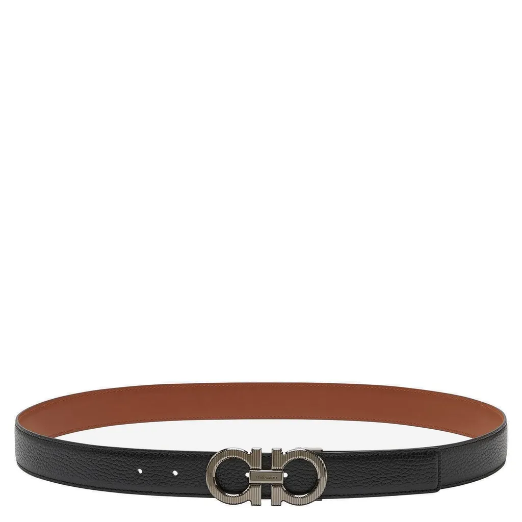 Ferragamo Gancini Reversible And Adjustable Belt