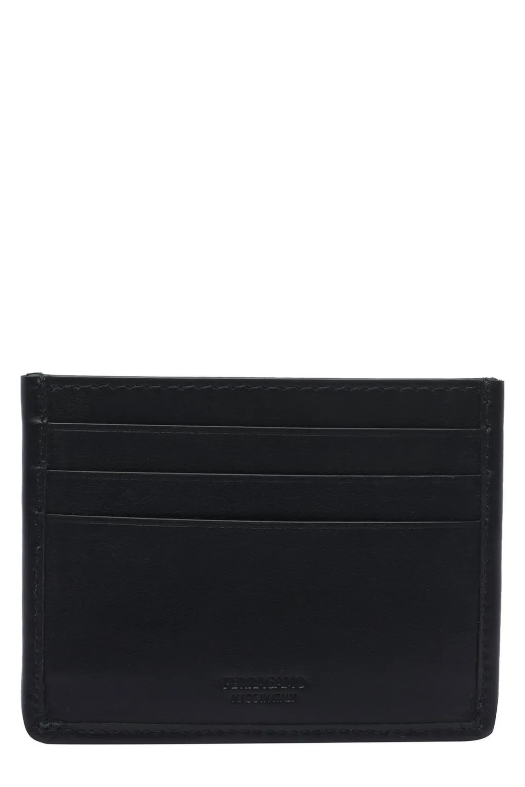 Ferragamo Woven Credit Card Holder